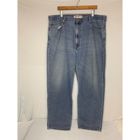 Levi's Other - Vintage Levis 550 Jeans Womens Relaxed Fit Tapered Leg Blue Denim 42x32‎
